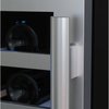 Avallon 24 Inch Wide 53 Bottle Capacity Single Zone Wine Cooler with Right Swing Door AWC242SZRH